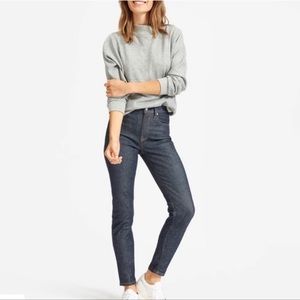 Everlane The High Rise Straight Jeans, Size 27